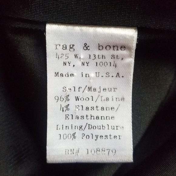 Rag & Bone | Heather Grey Wool Sheath Dress Size 0 - Picture 7 of 8